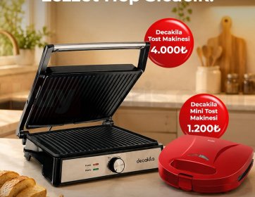 Decakila Tost Makinesi Modelleri
