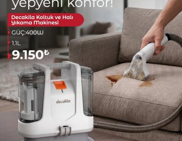 Decakila Koltuk ve Halı Yıkama Makinesi