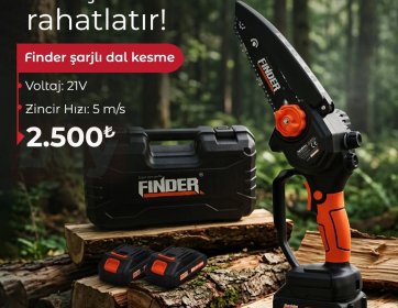 Finder Şarjlı Dal Kesme Makinesi