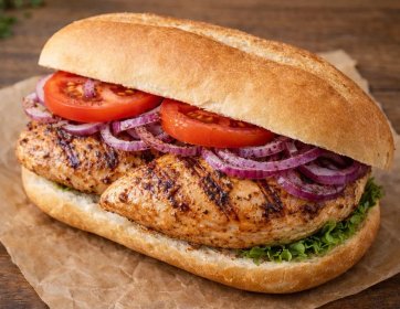 Izgara Tavuk Ekmek