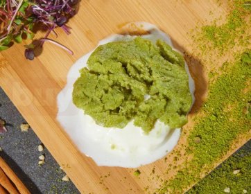 Antep Fıstıklı İrmik Helvası (Porsiyon - 150 gr)