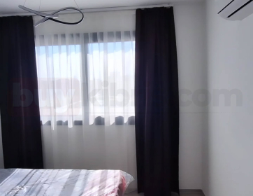 Yatak Odası İçin Tül ve Fon Perde Uygulaması