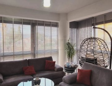 Salonlar İçin Ahşap Jaluzi ve Tül Perde