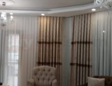 Şık Tül ve Fon Perde Kombini
