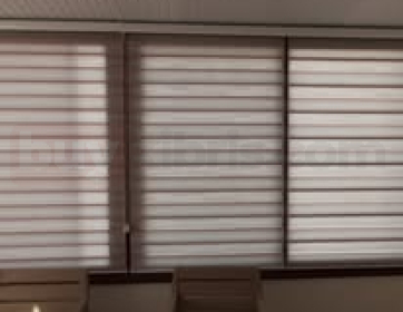 Geniş Pencereler İçin Zebra Perde