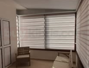 Köşe Pencereler İçin Zebra Perde