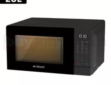 Newal 20L Kapasite Dijital Siyah Mikrodalga Fırın