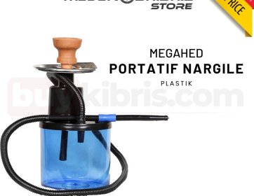 Megahed Portatif Plastik Nargile