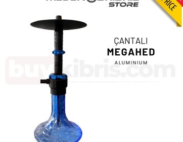 Megahed Cantalı Alüminyum Nargile Mavi