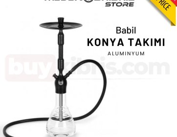 Babil Konya Takımı Alüminyum Nargile