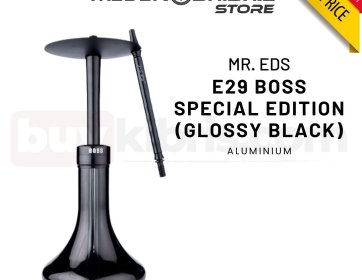 Mr. Eds E29 Boss Special Edition (Glossy Black) Alüminyum Nargile