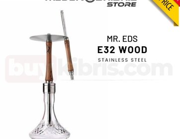 Mr. Eds E32 Wood Paslanmaz Çelik Nargile