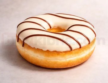 Beyaz Çikolatalı Donut