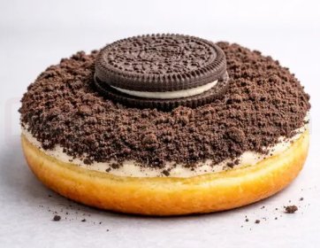 Sütlü Çikolatalı Donut (Oreo)