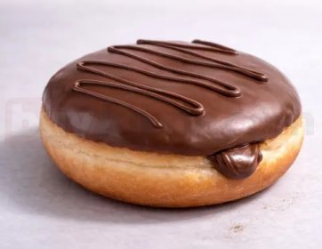 Nutella Dolgulu Donut (Sütlü Çikolatalı)