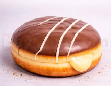 Vanilya Krema Dolgulu Donut
