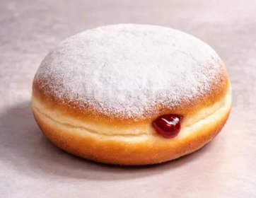 Frambuaz Dolgulu Donut