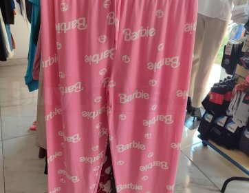 Barbie Desenli Kadın Pijama Altı