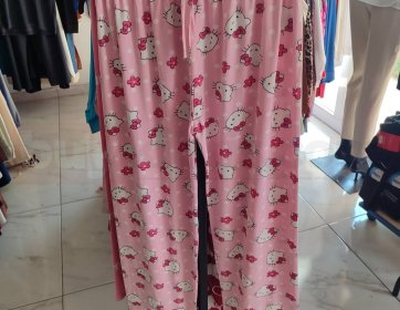 Hello Kitty Desenli Kadın Pijama Altı