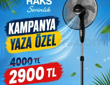 Raks Ayaklı Vantilatör