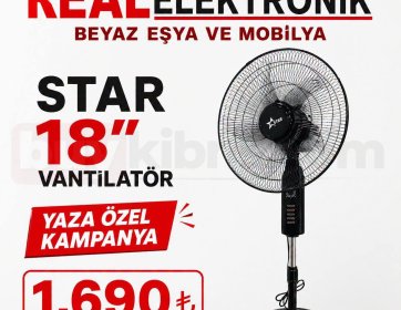 Star 18 İnç Ayaklı Vantilatör
