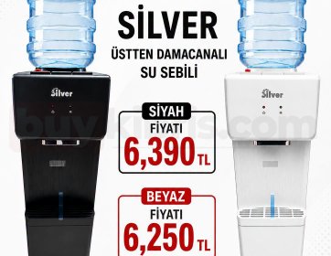 Silver Üstten Damacanalı Su Sebili