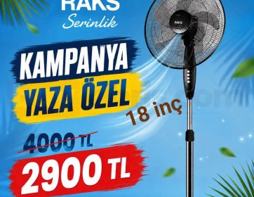 Raks 18 İnç Ayaklı Vantilatör