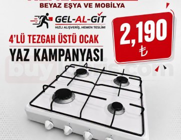 4'lü Tezgah Üstü Ocak