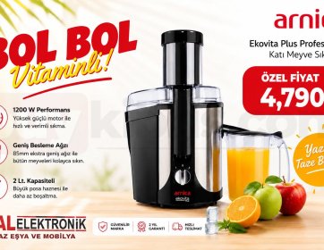 Arnica Ekovita Plus Profesyonel Katı Meyve Sıkacağı