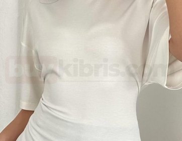 Bisiklet Yaka Basic Bluz