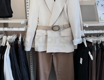 Kemer Detaylı Blazer Ceket