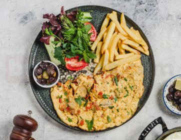 Sebzeli Omlet