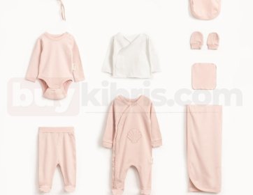 Pudra Pembe Yenidoğan Seti