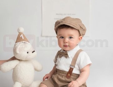 Yakalı Kız Bebek Tül Elbise