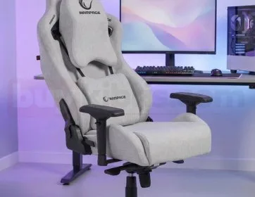Rampage KL-R21 GRAND SERIES Üst Seviye Terletmez Kumaş Fildişi Gaming Oyuncu Koltuğu