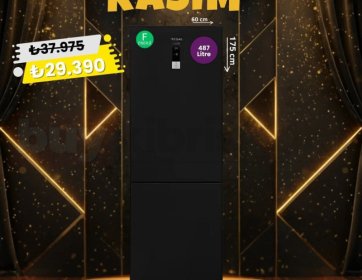 Regal FK 54020 ES – Siyah No Frost Buzdolabı (487 Litre)