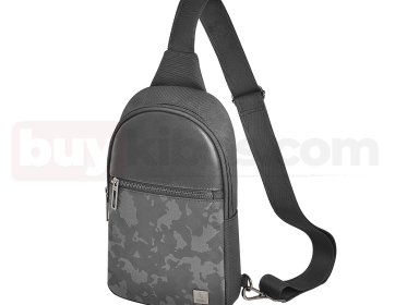 Wiwu Salem Serisi Crossbody Su Geçirmez Polyester Kumaş Omuz Askılı Çapraz Vücut Çantası