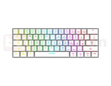 Rampage KB-RX63 B-Atom Beyaz Brown Switch Mekanik Klavye