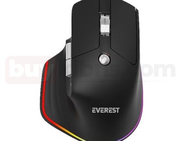 Everest SMW-178 Handy Siyah Kablosuz RGB Mouse