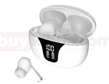 S-link AirLite X-4 Beyaz 4 Mikrofonlu ENC + ANC Bluetooth V5.4 TWS Gerçek Kablosuz Kulaklık