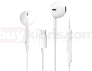 S-link SL-TPK01 TypeC Telefon Uyumlu Beyaz Kulak İçi Mikrofonlu Kulaklık