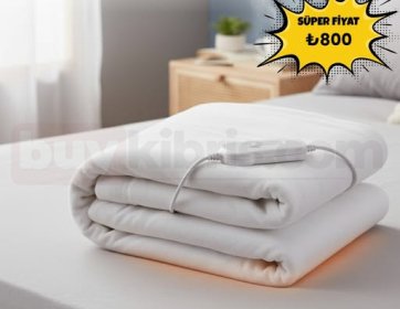 GECEM Elektrikli Battaniye – Çift Kişilik