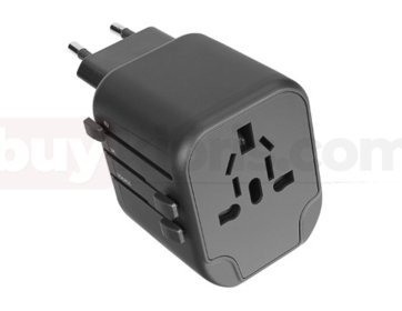 S-link SW-KC028 2*USB 2.4A Yedek Akım Sigortalı 100-240V Universal Çevirici Priz Adaptör