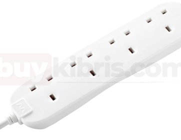 Masterplug 4 Soketli 2m Uzatma Kablosu
