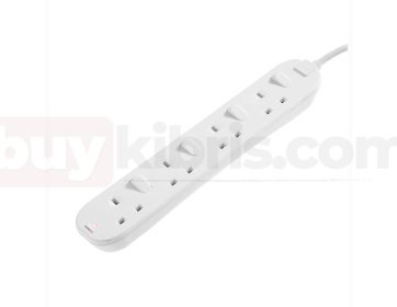 Masterplug 4 Soketli Anahtarlı 2m Uzatma Kablosu