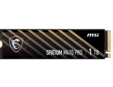 MSI SPATIUM M470 PRO 1TB NVME SSD