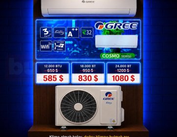 Gree Cosmo Serisi Inverter Klima