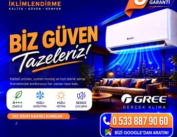 Gree Enerji Tasarruflu Klima