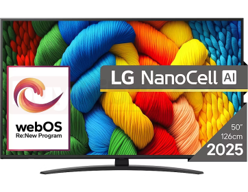 LG 55NANO81A3A 55 İNÇ NANOCELL 2025 HD 4K TV