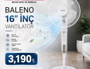 Baleno 16” İnç Vantilatör